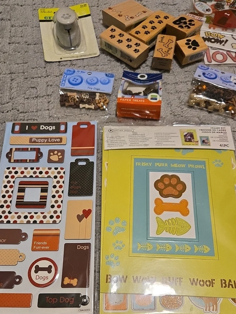 Dog Themed Crafting Bundle NWT